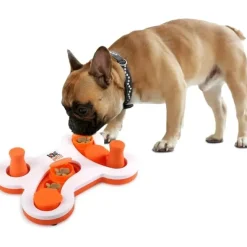 Aktivitetslegetøj Til Hunde|All For Paws Hundelegetøj^All For Paws AFP Bone Appetit Flip'N'Slide | Aktivitetsspil