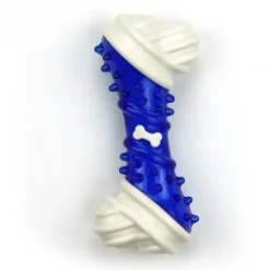 Tandrensende Legetøj|Hvalpelegetøj^All For Paws AFP Dental Bone Gummilegetøj