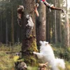Plyslegetøj Til Hunde|Hvalpelegetøj^All For Paws AFP Naturtro Felicy Egern