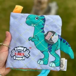 Aktivitetslegetøj Til Hunde|Snusemåtter/Slikkeplader^All For Paws AFP T-REX Dino bog | Med knitrelyd og piv