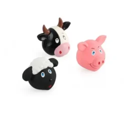 All For Paws Hundelegetøj^All For Paws AFP Zootex Farm Buddies | 3-pak