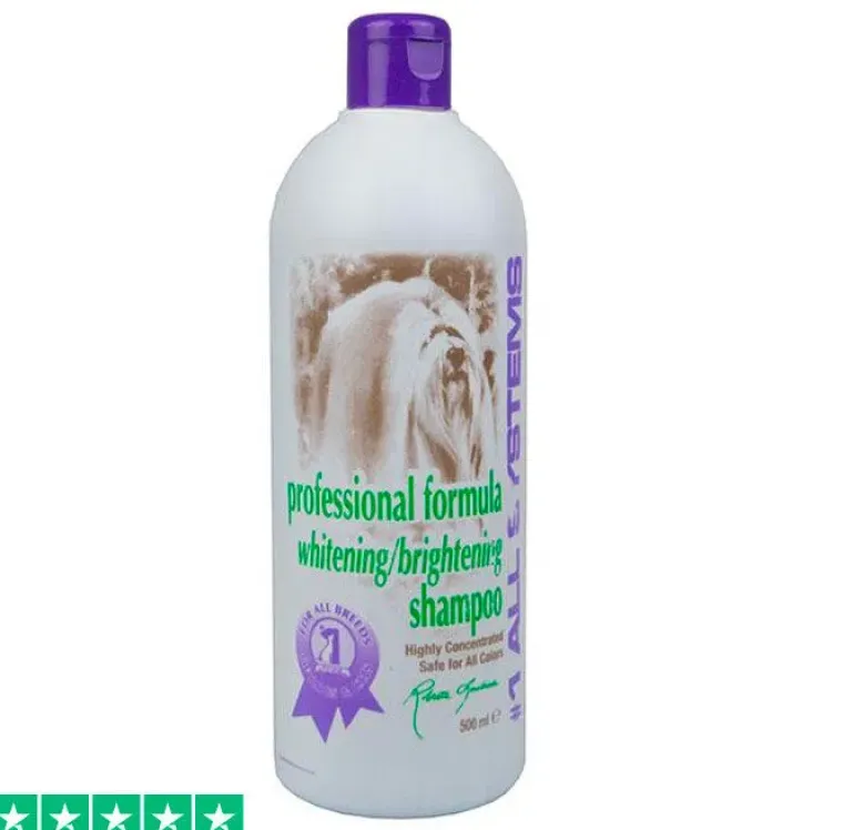 Hundeshampoo Og Hundebalsam^#1 All Systems | Professional Formula Whitening Shampoo | OUTLET