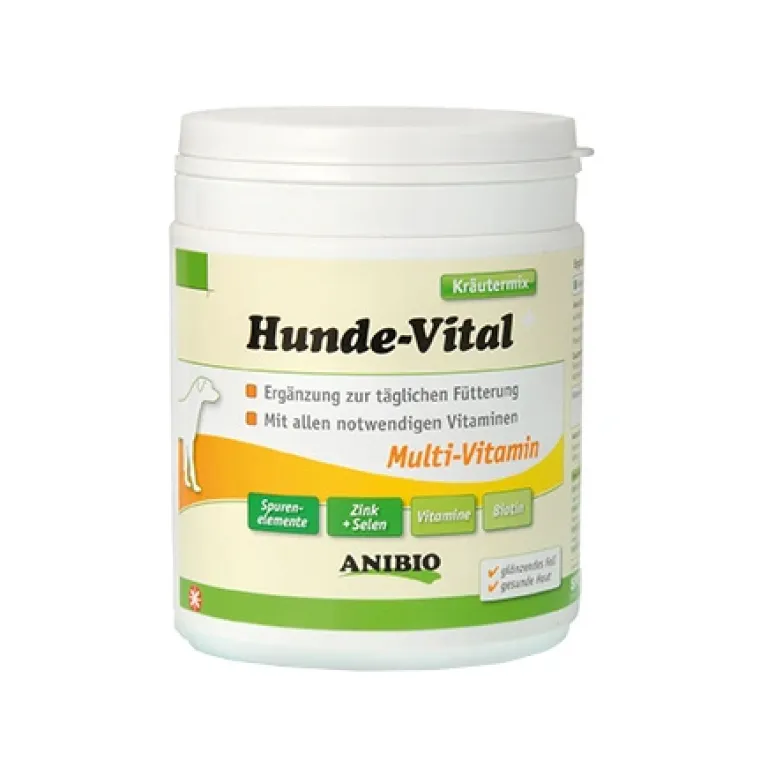 Fodertilskud^Anibio Hunde-Vital Multivitamin | 420g