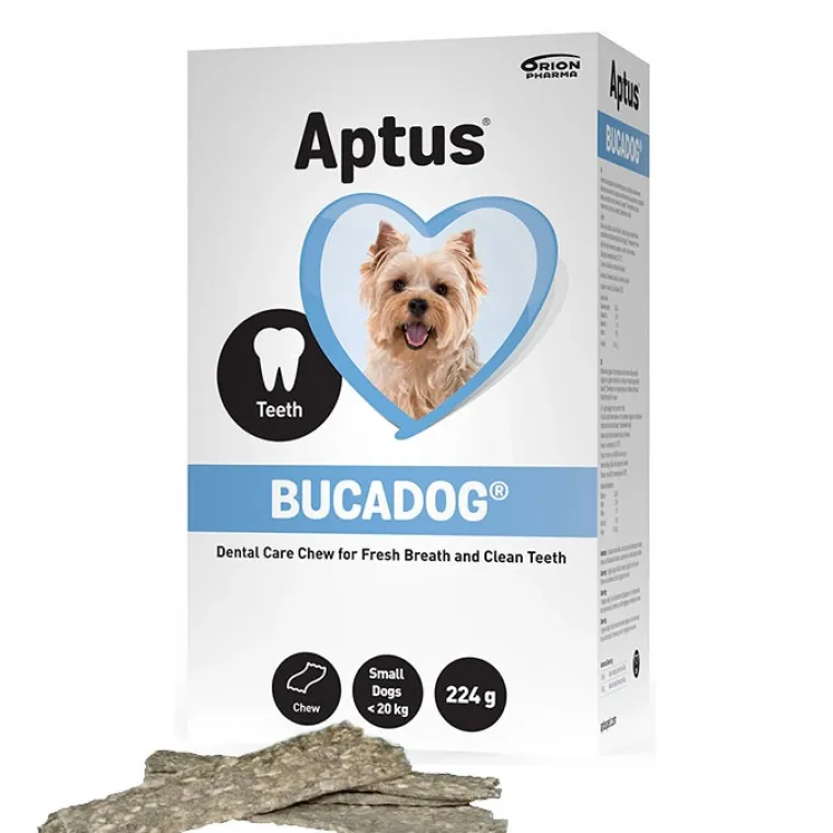 Godbidder Og Gnaveben^Aptus Bucadog tyggelapper | 224g