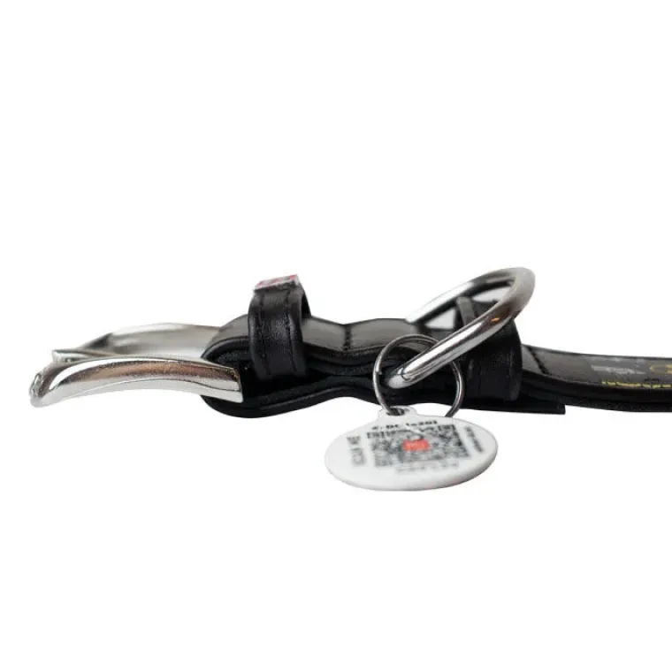 Hundehalsbånd^Collar/WauDog Batman halsbånd | m. QR-Tag | OUTLET