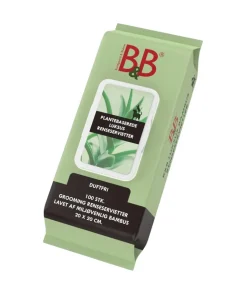Miljøvenlige, Bæredygtige & Øko Produkter^B&B Økologisk Hundeshampoo m.m. B&B Bambus Renseservietter