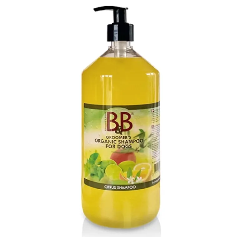 Miljøvenlige, Bæredygtige & Øko Produkter|Hundeshampoo Og Hundebalsam^B&B Økologisk Hundeshampoo m.m. B&B Citrus shampoo | Økologisk hundeshampoo