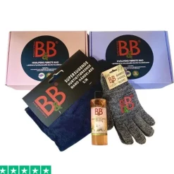 Groomingsæt|Hvalpesæt^B&B Økologisk Hundeshampoo m.m. B&B Hvalpens første bad