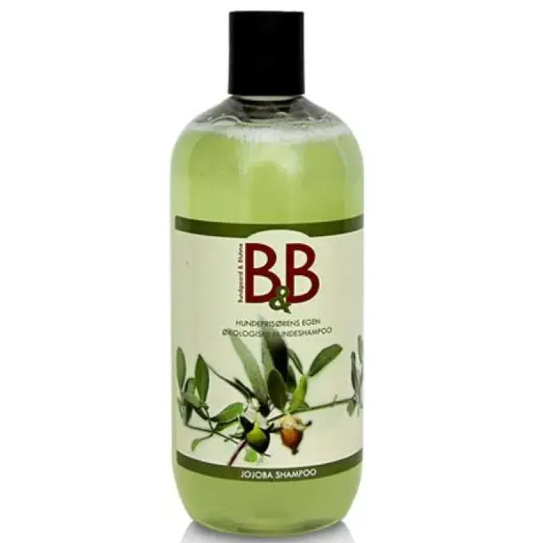 Miljøvenlige, Bæredygtige & Øko Produkter|Hundeshampoo Og Hundebalsam^B&B Økologisk Hundeshampoo m.m. B&B Jojoba shampoo | Økologisk hundeshampoo