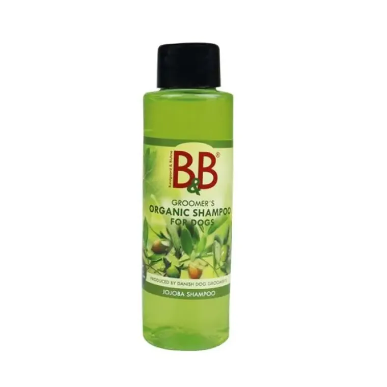 Miljøvenlige, Bæredygtige & Øko Produkter|Hundeshampoo Og Hundebalsam^B&B Økologisk Hundeshampoo m.m. B&B Jojoba shampoo | Økologisk hundeshampoo