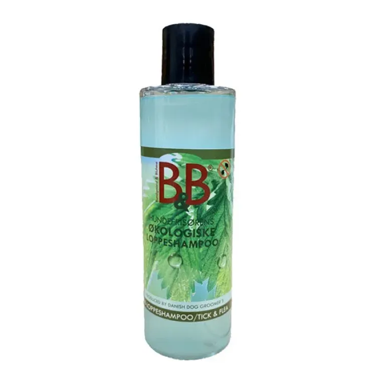 Hundeshampoo Og Hundebalsam^B&B Økologisk Hundeshampoo m.m. B&B Økologisk Loppeshampoo