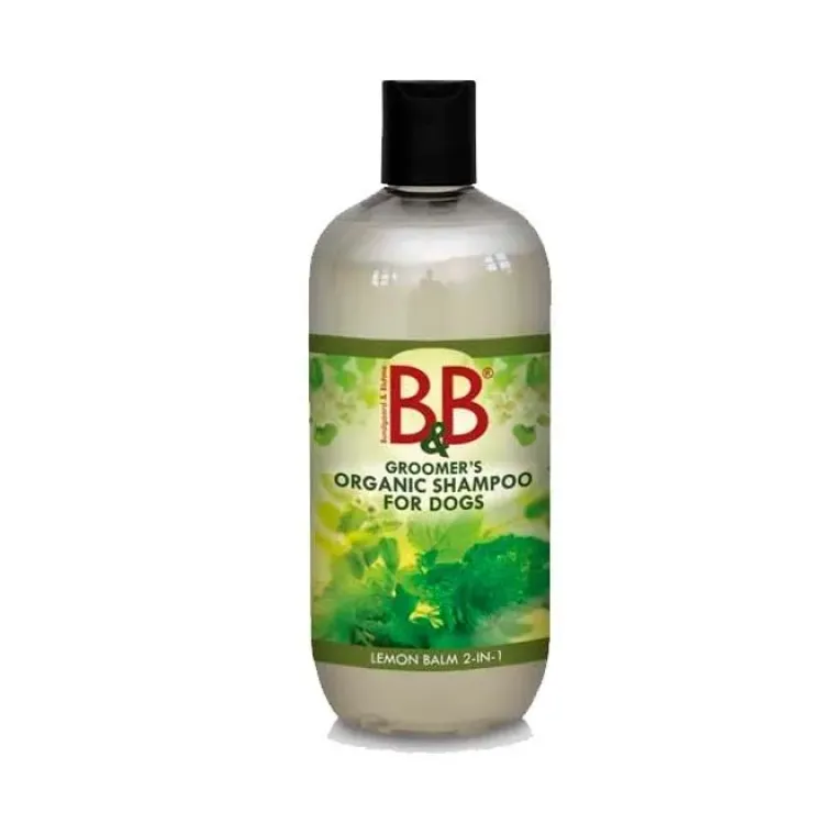 Hvalpeshampoo|Miljøvenlige, Bæredygtige & Øko Produkter^B&B Økologisk Hundeshampoo m.m. B&B Melisse balm 2-in-1 | Økologisk Hundeshampoo