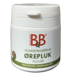 Mund-, Øre- Og Øjenpleje^B&B Økologisk Hundeshampoo m.m. B&B Mineralbaseret Ørepluk pulver 25g