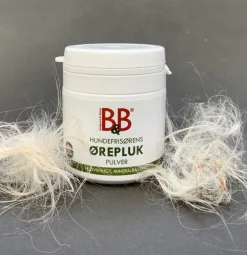 Mund-, Øre- Og Øjenpleje^B&B Økologisk Hundeshampoo m.m. B&B Mineralbaseret Ørepluk pulver 25g