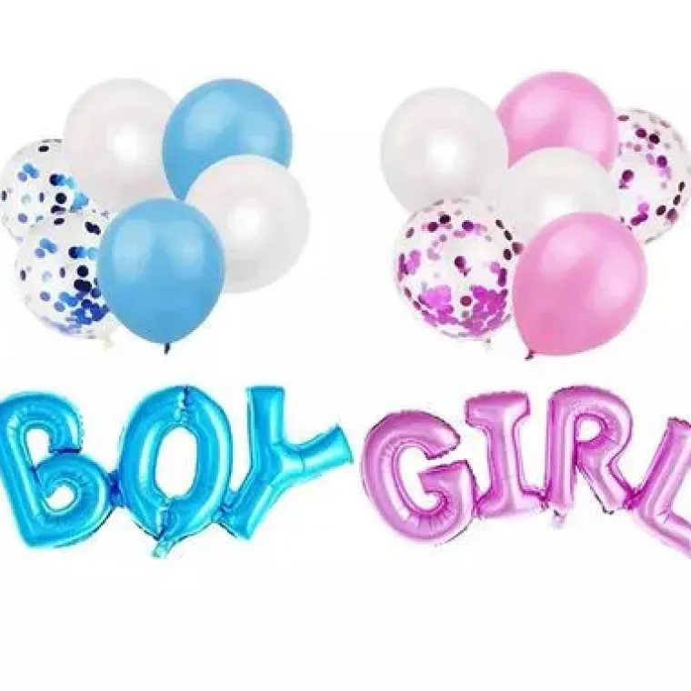 Puppy Shower Party^Ollipet Boy eller Girl ballonsæt | OUTLET