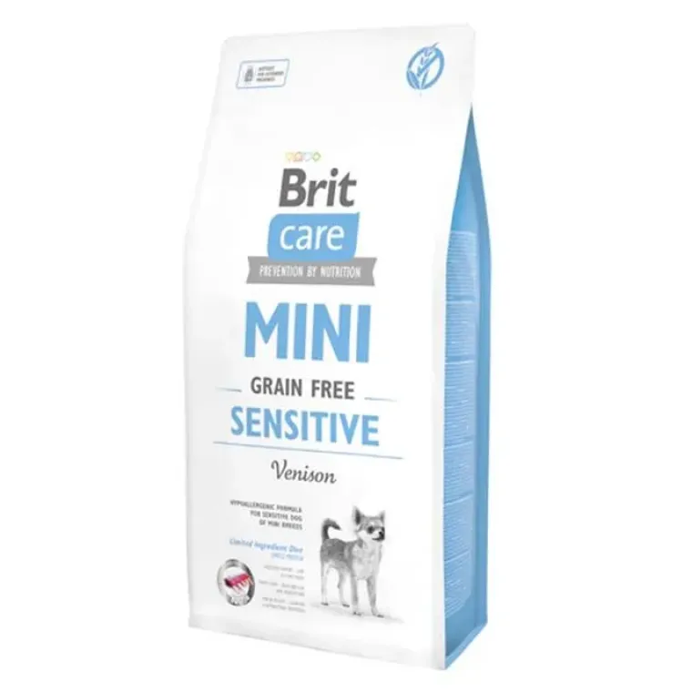Hundemad^Brit Care Mini Grain Free Adult - Sensitive | Tørfoder