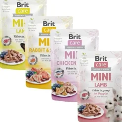Godbidder Og Gnaveben|Hvalpefoder^Brit Care Mini | Vådfoder 85g