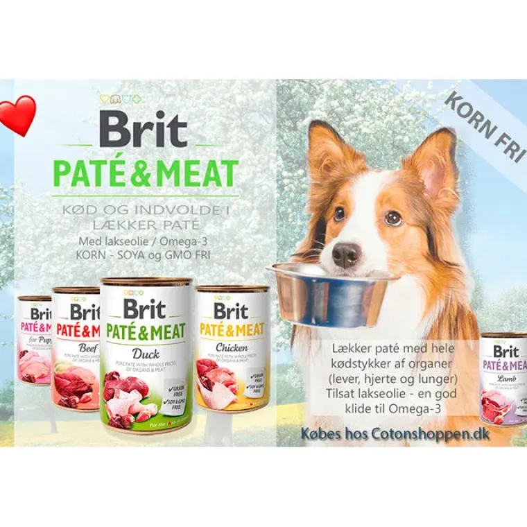 Hundemad^Brit Care Brit Paté & Meat | Vådfoder