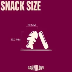 Godbidder Og Gnaveben^Carnilove Crunchy Snack, Salmon with Blueberries | 200g