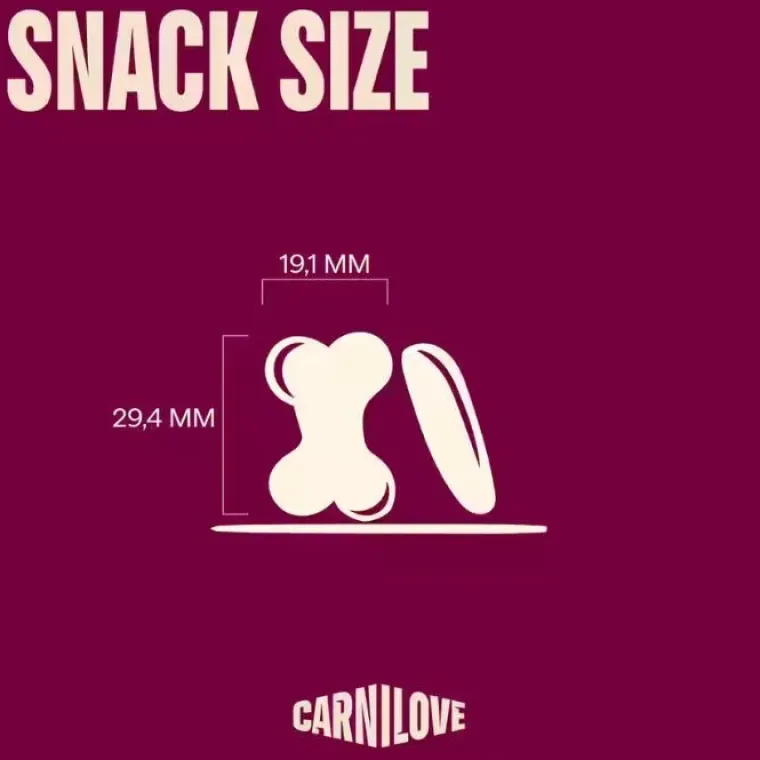 Godbidder Og Gnaveben^Carnilove Crunchy Snack, Wild Boar with Rosehips | 200g