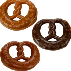 Godbidder Og Gnaveben^Flamingo Chomps Pretzel with Chicken | 1stk.