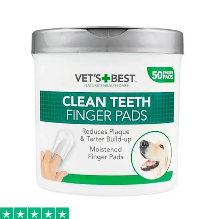 Bestsellers^Vets Best Clean Teeth Finger Pads | Vet's Best