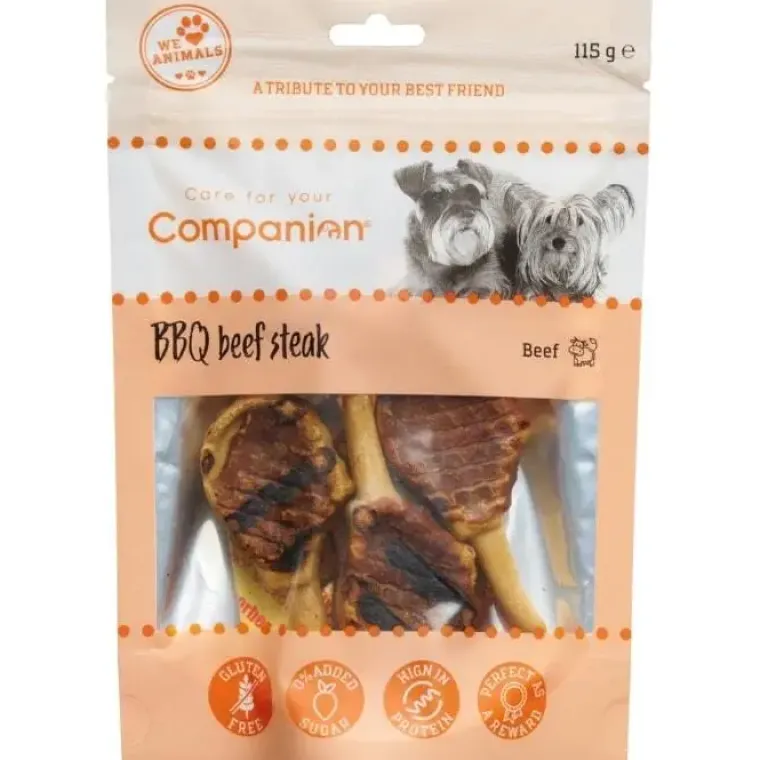 Godbidder Og Gnaveben^Companion BBQ Beef Steak | 115g
