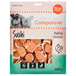Godbidder Og Gnaveben^Companion Chicken Sushi | 500g | OUTLET