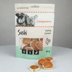 Godbidder Og Gnaveben^Companion Chicken Sushi | 80g | OUTLET