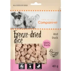 Godbidder Og Gnaveben^Companion Duck Freeze-Dried Dice | 40g