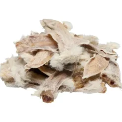 Godbidder Og Gnaveben^Companion FROM THE WILD, kaninøre med pels | 100g