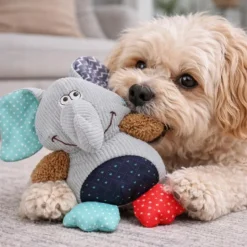 Plyslegetøj Til Hunde|Hundelegetøj Uden Piv^Companion Hundelegetøj Patchwork