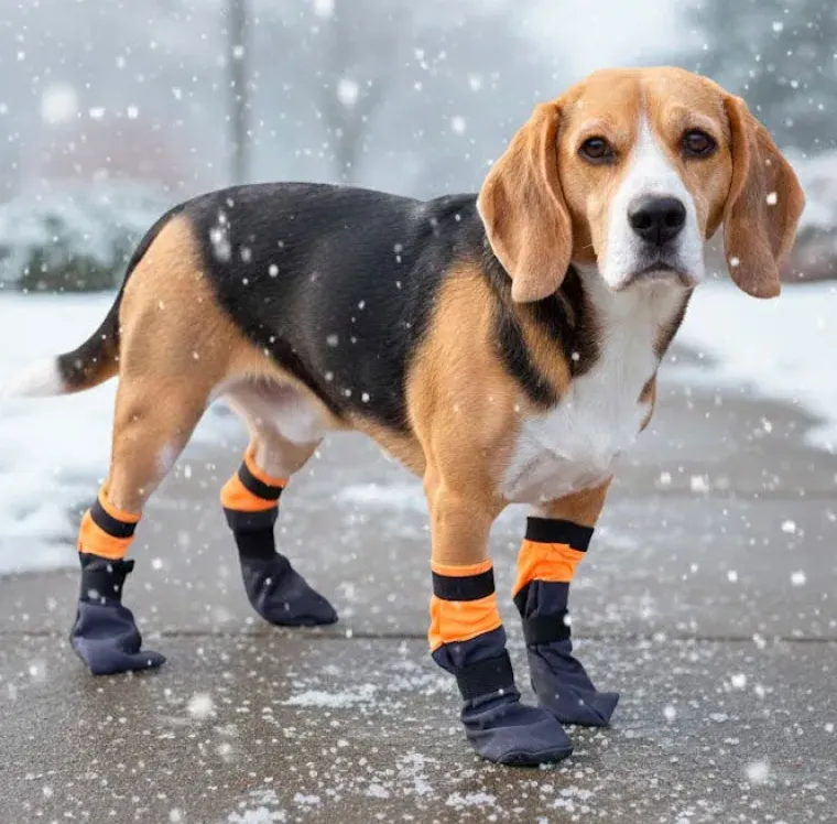 ❄️Klar Til Vintervejret|Hundesko^Companion hundestøvler | 4 stk.