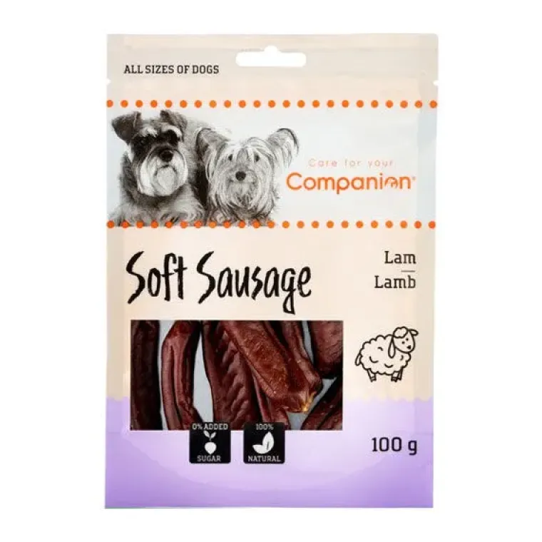 Godbidder Og Gnaveben|Påskekurven^Companion Soft Sausage Lamb | 100g