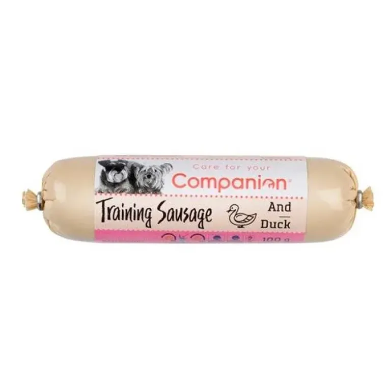 Bestsellers^Companion Training Sausage | Skærefaste Pølser | 100g