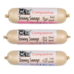 Bestsellers^Companion Training Sausage | Skærefaste Pølser | 100g