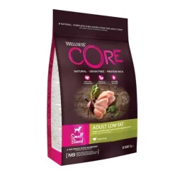 Hundemad^Wellness CORE CORE Adult Low Fat - Small Breed | Tørfoder