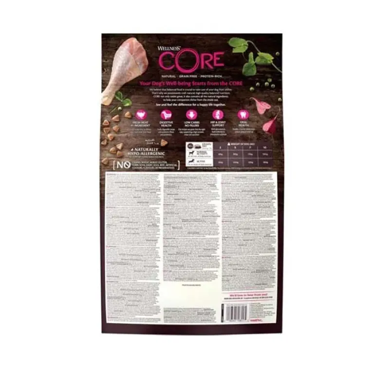 Hundemad^Wellness CORE Core Adult Original - Small Breed | Tørfoder