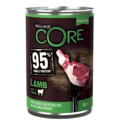 Hundemad|Single Protein & Foder & Godbidder^Wellness CORE CORE 95 All Breed Vådfoder | Singleprotein