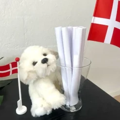 Gaveidéer Til Hundeelskeren|Hundebamser Til Pynt^Cotonshoppen Coton de Tulear /Bichon Frise bamse/Ollie