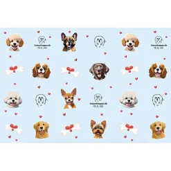 Gaveidéer Til Hundeelskeren|Konfirmationsgave^Cotonshoppen s gavepapir med hunderacer