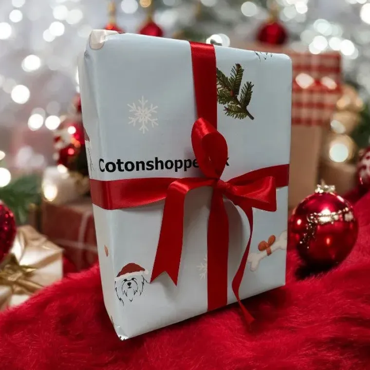 Julekurven^Cotonshoppen s Julegavepapir