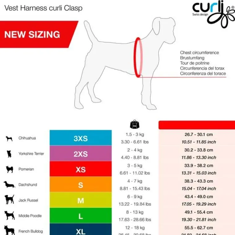 Hundeseler|Bestsellers^Curli Clasp Air Mesh Step-in Hundesele