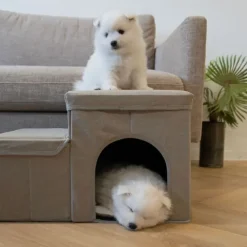 Hundetrapper & Hunderamper^DogLemi Hundetrappe m. hule og små rum