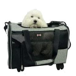 Transporttasker Til Hunde|Flytasker^DogLemi Rejsetaske | på hjul