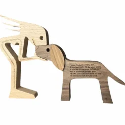 Julekurven|Mors Dag^Ollipet Dog Love træfigur sæt | M. Tekst