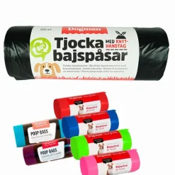 Hundeposer Og Holdere^Dogman Color pøllepose | 50 stk