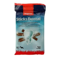 Godbidder Og Gnaveben^Dogman Dental Sticks M/L | Fra 7 stk | OUTLET