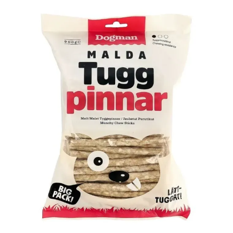 Godbidder Og Gnaveben^Dogman Munchy Sticks 100-pack
