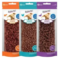 Godbidder & Smagsvarianter|Hundetræning Og Klikker^Dokas Minis | 70g